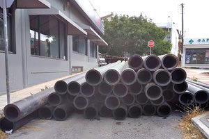 H υλοποίηση του μεγάλου έργου αντικατάστασης δικτύων ύδρευσης στο Ηράκλειο που εκτελείται στην περιοχή του Μασταμπά