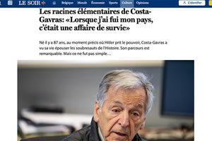 Η συνέντευξη του Έλληνα σκηνοθέτη Κώστα Γαβρά στη βελγική εφημερίδα