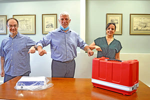 Οι καθηγητές του Πολυτεχνείου Κρήτης στηρίζουν το Εθνικό Σύστημα Υγείας