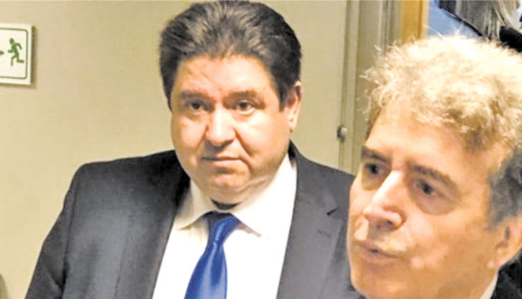 Οι κύριοι Χρυσοχοΐδης και Καραμαλάκης κατά την πρόσφατη επίσκεψή τους στο Ηράκλειο