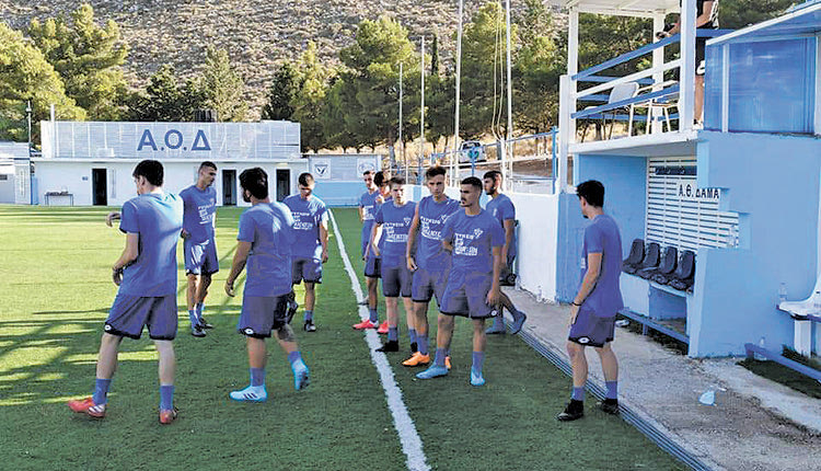 Οι ποδοσφαιριστές που συμμετείχαν στο καμπ ταλέντων της Δαμάστας