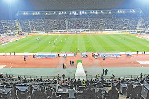 Παγκρήτιο στάδιο γεμάτο κόσμο