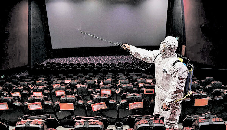 κινηματογραφικές αίθουσες απολύμανση
