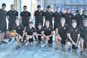 Οι αθλητές της ομάδας παίδων του ΟΦΗ που αγωνίστηκε στα Χανιά