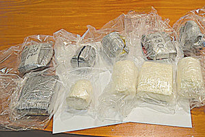 κατασχεθείσα ποσότητα κοκαΐνης