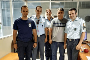 Ο πρόεδρος Πικράκης Γεώργιος και ο γενικός γραμματέας Αναμουρλού Χρήστος της Ένωσης Αστυνομικών Υπαλλήλων επισκέφθηκαν εκτάκτως το Αστυνομικό Τμήμα Αερολιμένα Ηρακλείου.