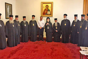 Ἡ Ἱερά Ἐπαρχιακή Σύνοδος τῆς Ἐκκλησίας Κρήτης, συνῆλθε χθες, σέ Συνοδική Συνεδρία