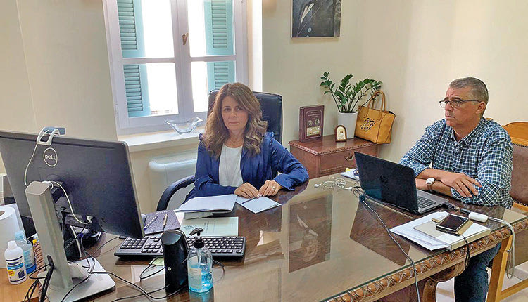 Από την τηλεδιάσκεψη της Ένωσης AREPO που προήδρευσε η Ειρήνη Χουδετσανάκη – Γιακουμάκη