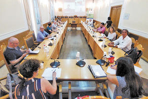 Από τη συνάντηση στο πλαίσιο υλοποίησης του ευρωπαϊκού έργου «Winpol»