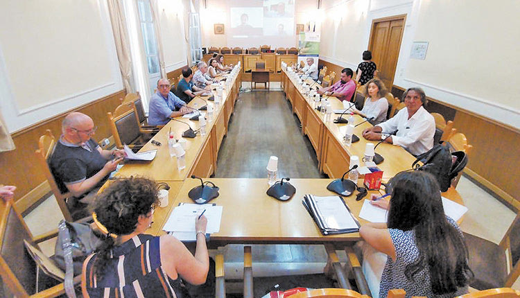 Από τη συνάντηση στο πλαίσιο υλοποίησης του ευρωπαϊκού έργου «Winpol»