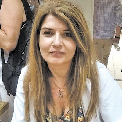 Η βιοπαθολόγος, πρόεδρος της Επιτροπής Λοιμώξεων του Βενιζελείου κ. Εύα Παναγιωτάκη