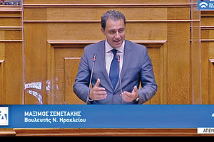 ο βουλευτής της ΝΔ, Μάξιμος Σενετάκης