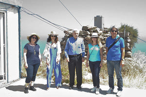 Τον ερευνητικό σταθμό παρακολούθησης της ποιότητας της ατμόσφαιρας στη Φινοκαλιά επισκέφθηκαν στελέχη του Πανεπιστημίου Κρήτης και της Περιφέρειας Κρήτης