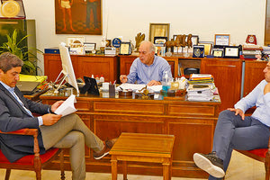 Aπό την υπογραφή των μνημονίων συνεργασίας της Γ.Γ.Α. με Δήμο Ηρακλείου