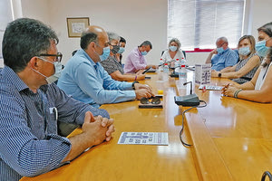 Στη Διοίκηση της 7ης ΥΠΕ Κρήτης παραδόθηκε χθες, προκειμένου να διανεμηθεί σε όλο το νησί, το έντυπο ενημερωτικό υλικό για τον καρκίνο του παγκρέατος,