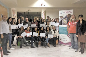 ευρωπαϊκά προγράμματα ERASMUS+ της Περιφερειακής Δ/νσης Εκπαίδευσης Κρήτης με θέμα την αναβάθμιση των ψηφιακών δεξιοτήτων εκπαιδευτικών