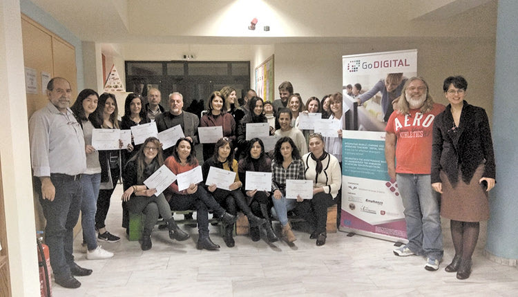 ευρωπαϊκά προγράμματα ERASMUS+ της Περιφερειακής Δ/νσης Εκπαίδευσης Κρήτης με θέμα την αναβάθμιση των ψηφιακών δεξιοτήτων εκπαιδευτικών