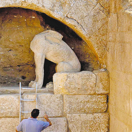 εργασίες προστασίας και αποκατάστασης της Αμφίπολης