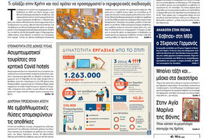 Πρωτοσέλιδο ΠΑΤΡΙΣ 17/7/2020