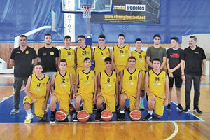 Η ομάδα μπάσκετ παίδων του Εργοτέλη