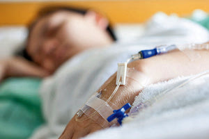 ασθενής στη ΜΕΘ