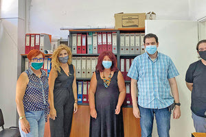 δράση του Ιατρείου Ψυχικής Υγείας που διοργανώθηκε χθες στο χώρο του ΚΑΠΗ Γαζίου