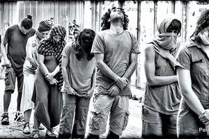 Δρώμενο από την Ομάδα Δράσης Synartia για την δημοκρατία