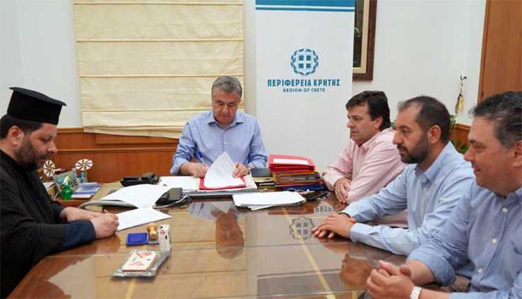 Προγραμματική σύμβαση για την αποκατάσταση του Ιερού Ναού Αγ. Δημητρίου Γωνιών Μαλεβιζίου