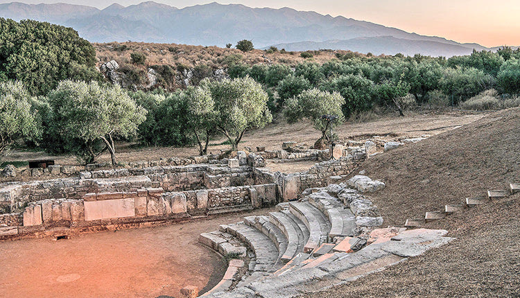 Παράσταση στο αρχαίο θέατρο της Άπτερας