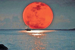 αυγουστιάτικη πανσέληνος