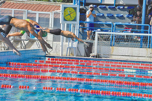Η διεξαγωγή του ενοποιημένου πανελλήνιου πρωταθλήματος αναπτυξιακών κατηγοριών κολύμβησης στο Λίντο