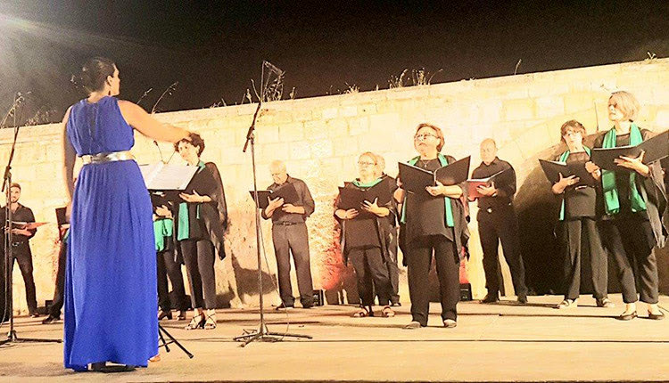 H μικτή χορωδία της Περιφερειακής Ενότητας Ηρακλείου
