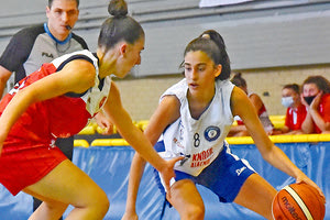 οι κορασίδες του Ηροδότου την τελική φάση του Πανελληνίου πρωταθλήματος μπάσκετ