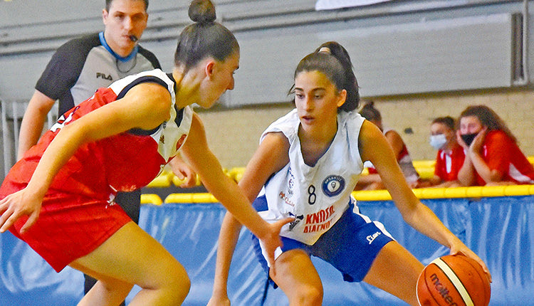 οι κορασίδες του Ηροδότου την τελική φάση του Πανελληνίου πρωταθλήματος μπάσκετ