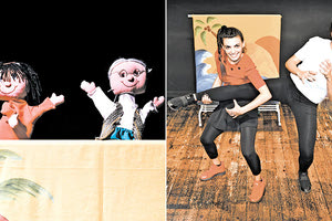 διαδραστική παράσταση «Το Νησί των Συναισθημάτων», βασισμένη σε μια ιστορία του Χορχέ Μπουκάι, παρουσιάζει η διεθνής ομάδα Hippo Theatre Group