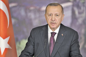 ο πρόεδρος της Τουρκίας Ταγίπ Ερντογάν