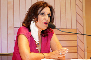 Η πρόεδρος της ΔΕΠΙΣ και Αντιδήμαρχος Κοινωνικών Υπηρεσιών Ρένα Παπαδάκη