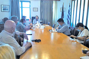 συνάντηση για την επόμενη ημέρα της κρουαζιέρας στην Κρήτη ο Οργανισμός Λιμένος Ηρακλείου