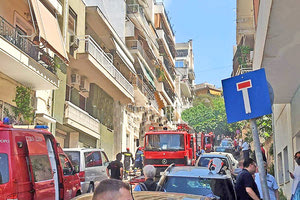 Πυρκαγιά σε διαμέρισμα στην Κυψέλη με δύο νεκρούς