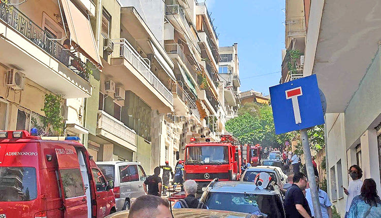 Πυρκαγιά σε διαμέρισμα στην Κυψέλη με δύο νεκρούς