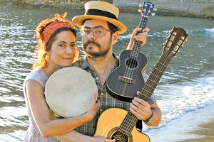 Η Βαλεντίνα Παπαδημητράκη και ο καταξιωμένος τραγουδοποιός Λεωνίδας Μαριδάκης