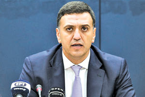 ο υπουργός υγείας Βασίλης Κικίλιας