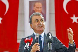 Ο εκπρόσωπος του κόμματος του Ρετζέπ Ταγίπ Ερντογάν, Ομέρ Τσελίκ