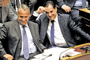 οι υπουργοί Μάκης Βορίδης και Άδωνις Γεωργιάδης