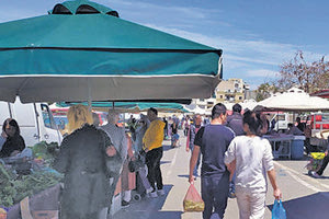 H λαϊκή αγορά των Πατελλών