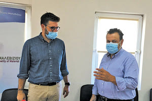 Από την επίσκεψη Κεγκέρογλου στο Μαλεβίζι