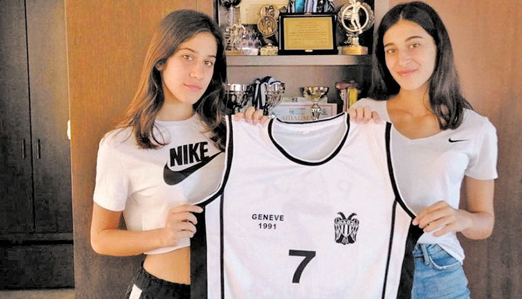 Οι αδελφές Ελένη και Ιωάννα Στεφανάκη