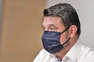 Ο Υφυπουργός Πολιτικής Προστασίας και Διαχείρισης Κρίσεων, Νίκος Χαρδαλιάς