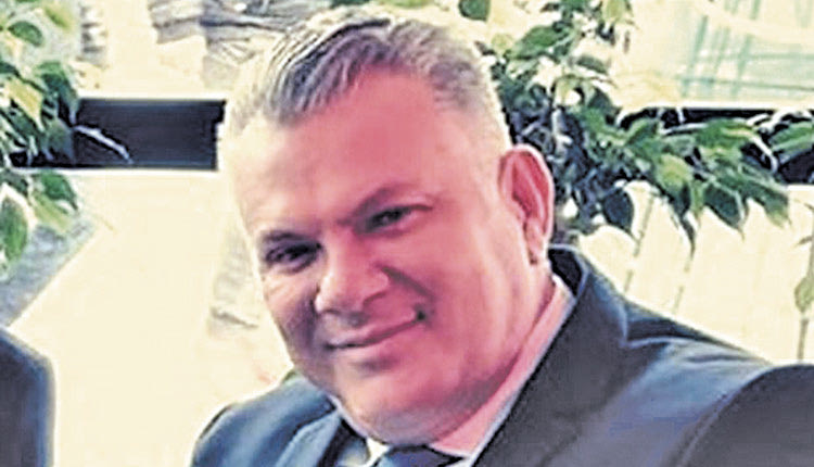 ο αντιδήμαρχος του Δήμου Φαιστού Γιάννης Φασομυτάκης, που νόσησε με τον κοροναϊό