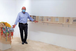 Στην Πινακοθήκη Βιάννου “Σάββας Πετράκης” ο πρόεδρος του Περιφερειακού Συμβουλίου